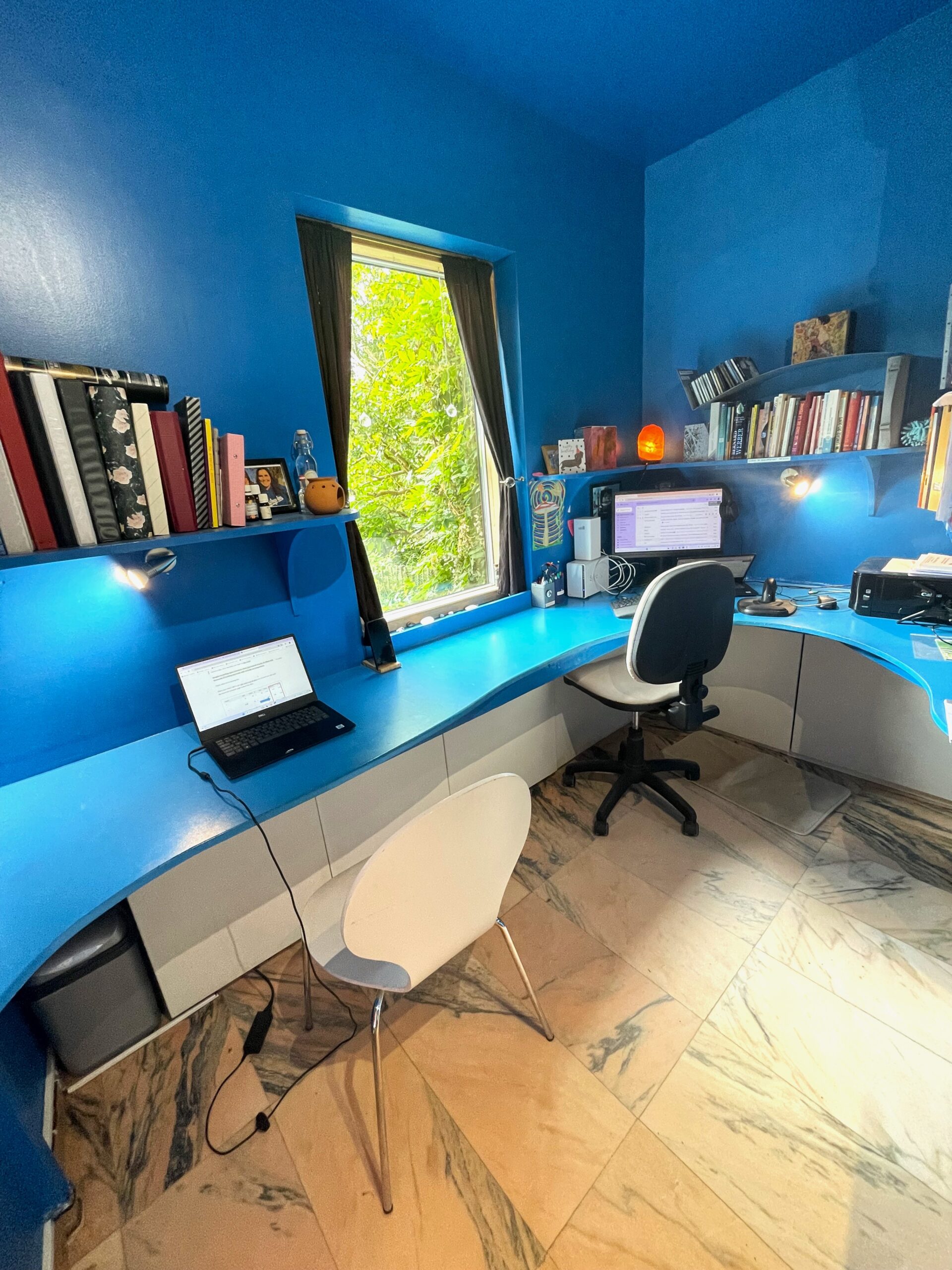 Le bleu bureau - Lieux bien-être